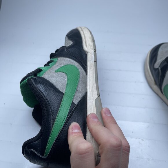 Nike 6.0 2011 Air Morgan Skate Shoes Dunk Low Pine Green 386652-022 Size 5.5Y - Picture 13 of 16